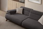 Atelier Del Sofa Bonjo Walnut - Anthracite Sofá de 3 Plazas
